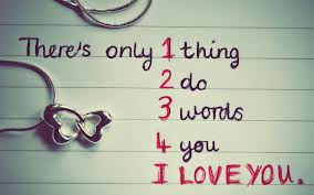 1,2,3,4 I Love You